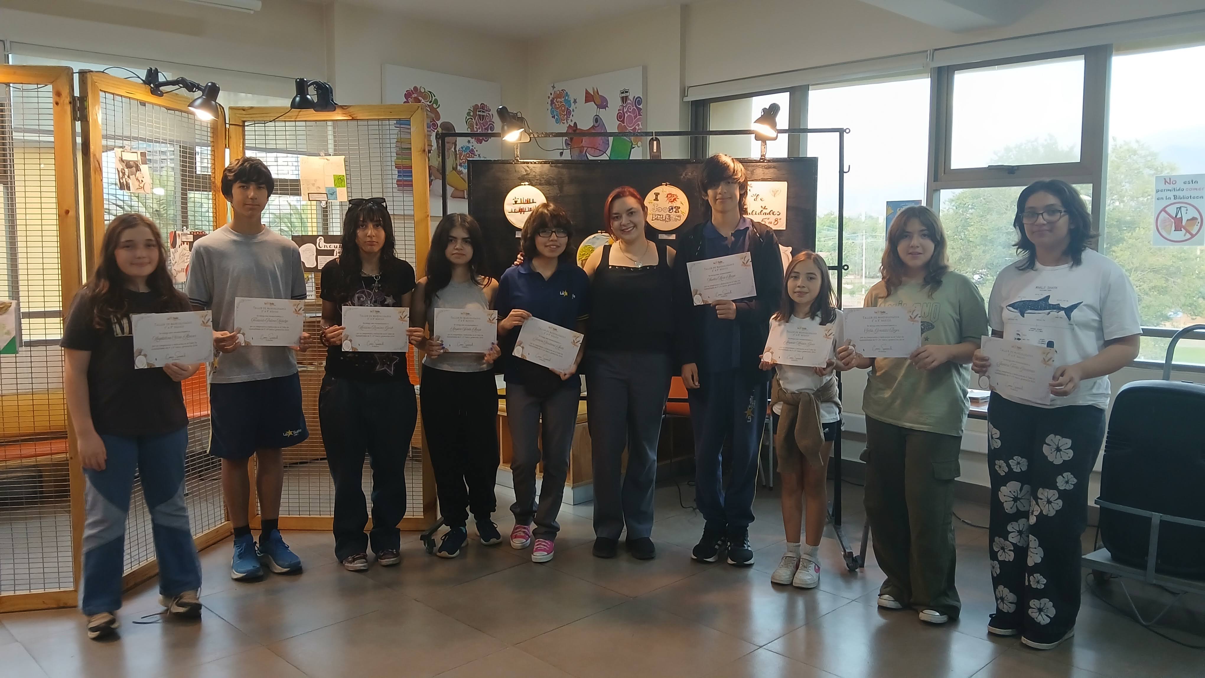 EXPO TALLER DE MANUALIDADES 5° A 8° BÁSICO