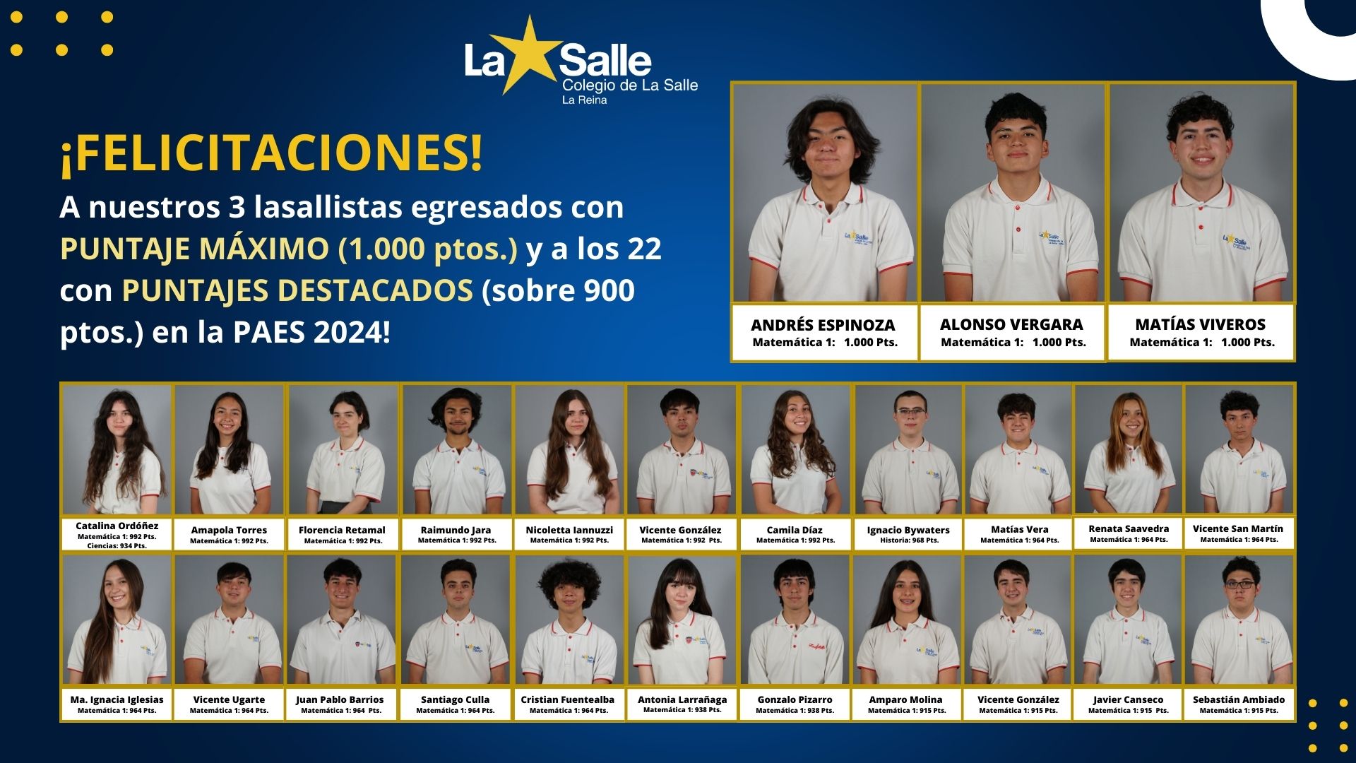 ¡FELICITACIONES GENERACIÓN 2024!