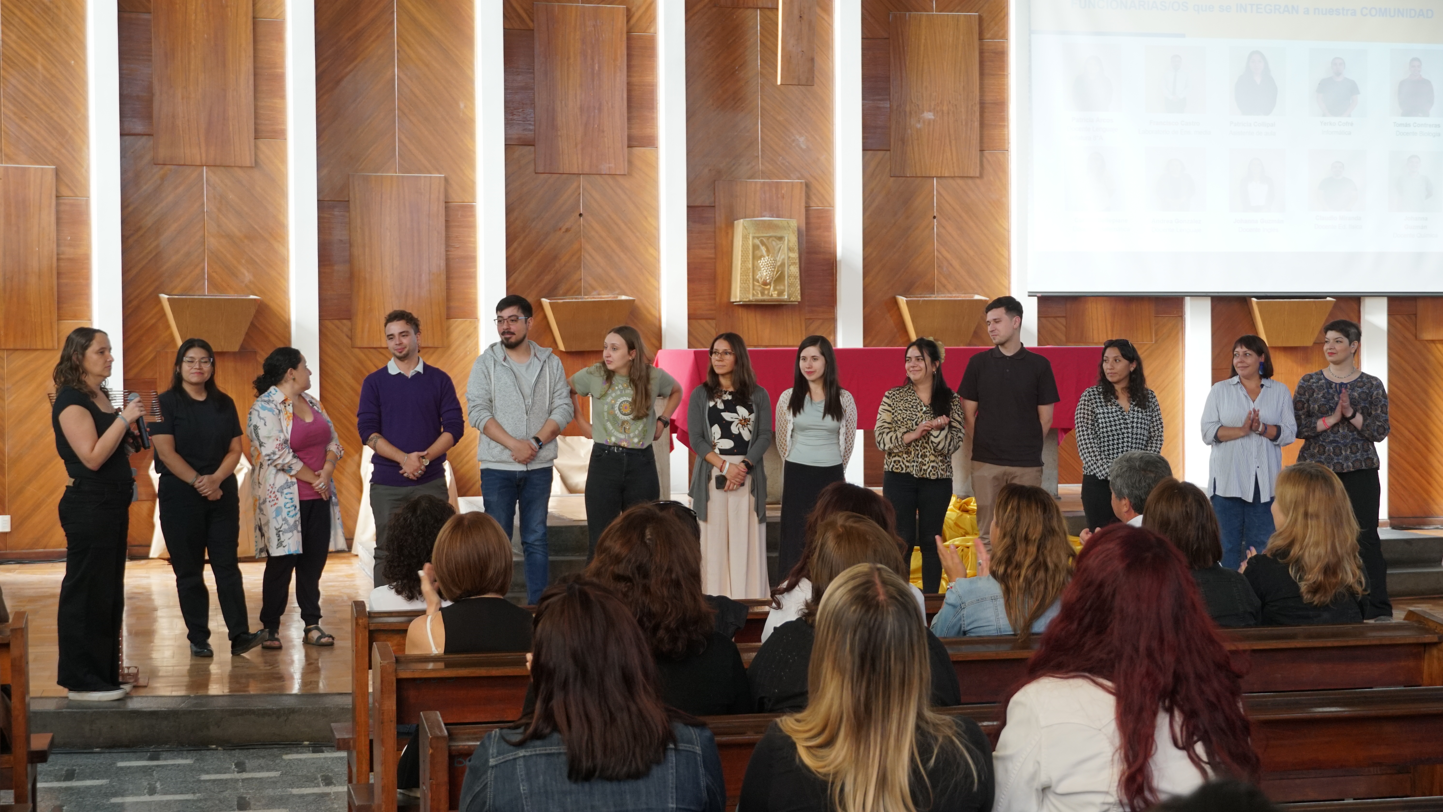 INICIO DEL AÑO ESCOLAR CON NUESTROS FUNCIONARIOS