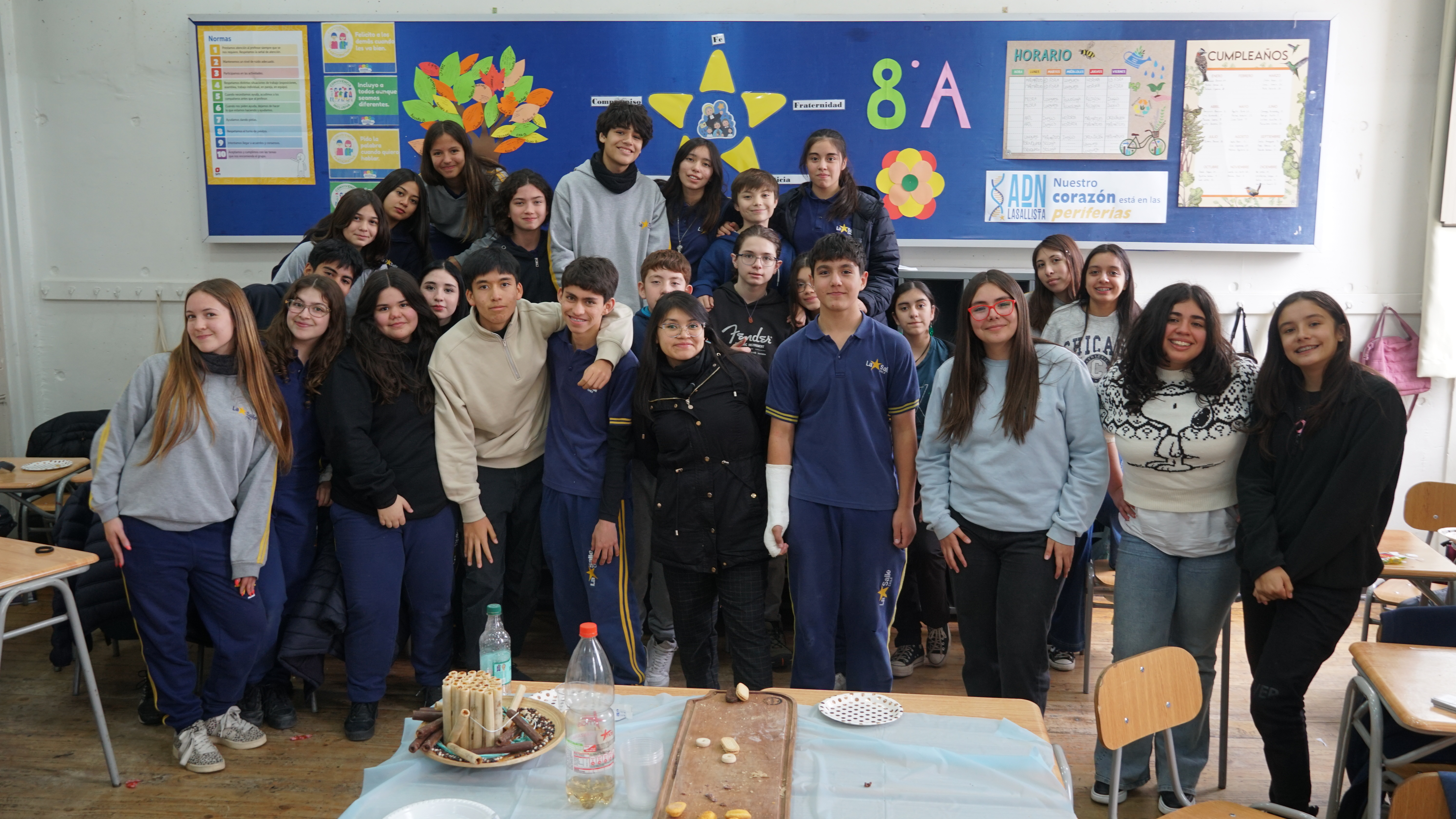 ¡UN FRATERNO CIERRE DE SEMESTRE!