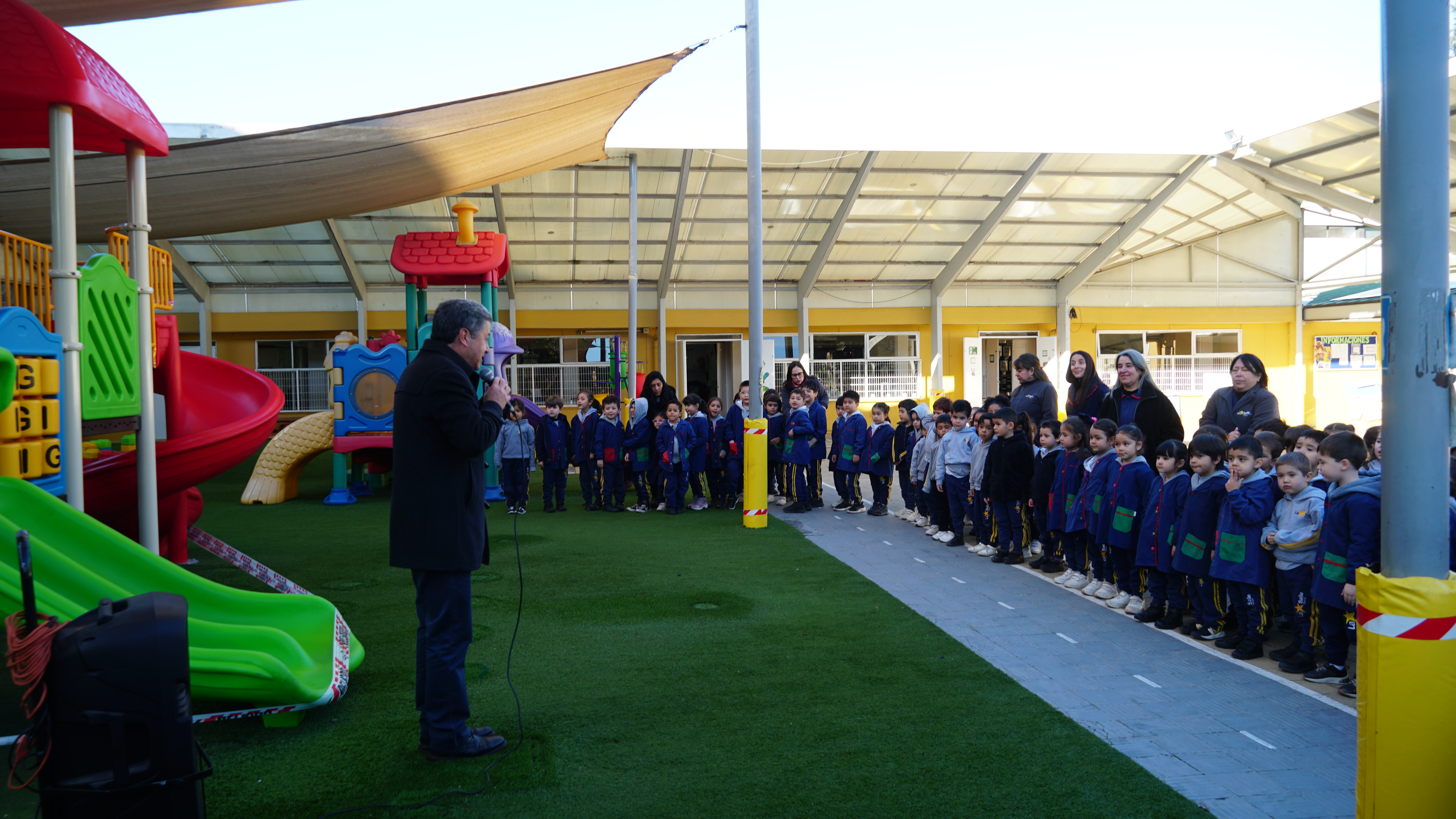 RENOVACIÓN E INAUGURACIÓN DEL NUEVO JUEGO DE EDUCACIÓN PARVULARIA