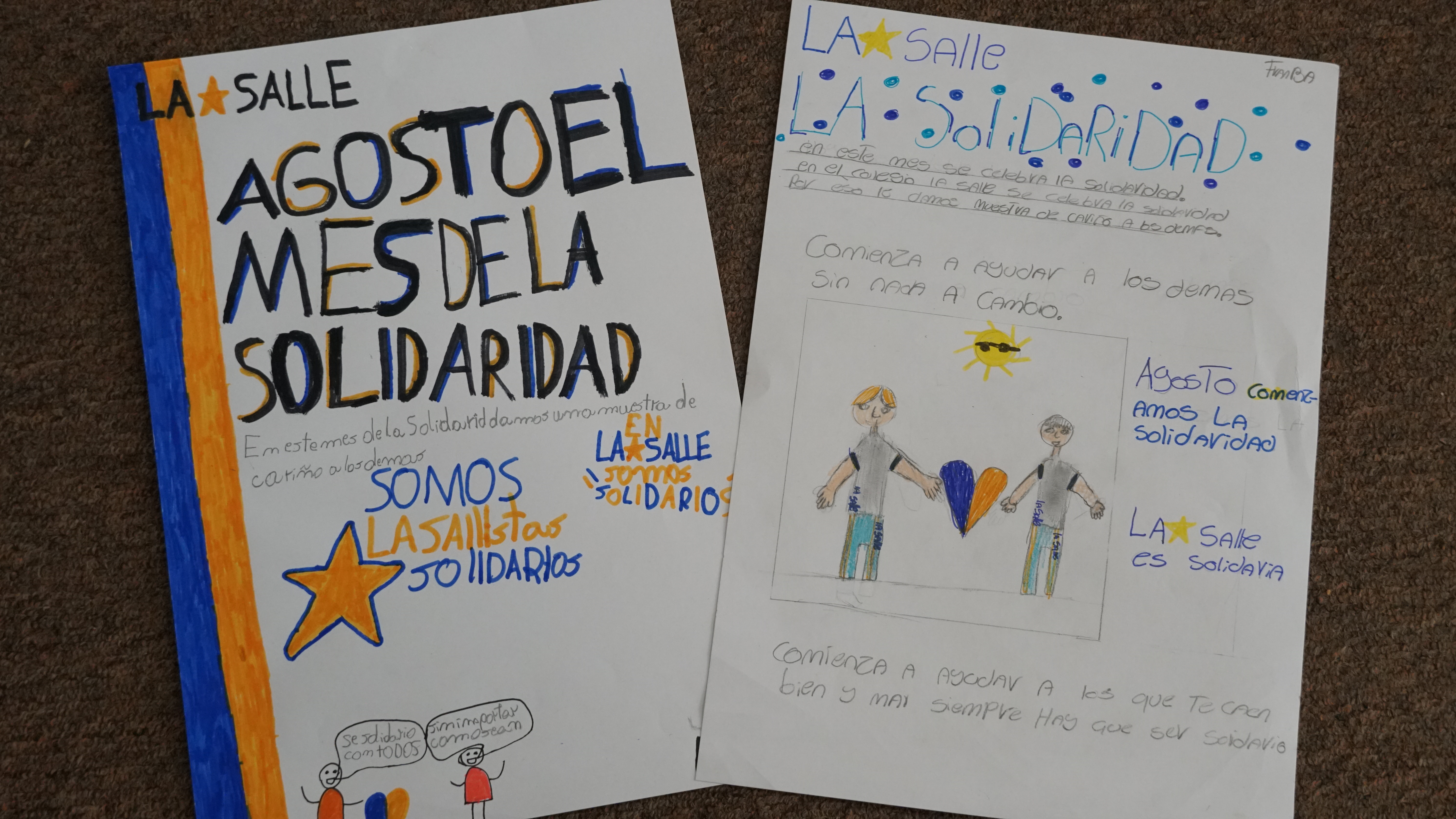 AFICHES AMIGO SECRETO SOLIDARIO