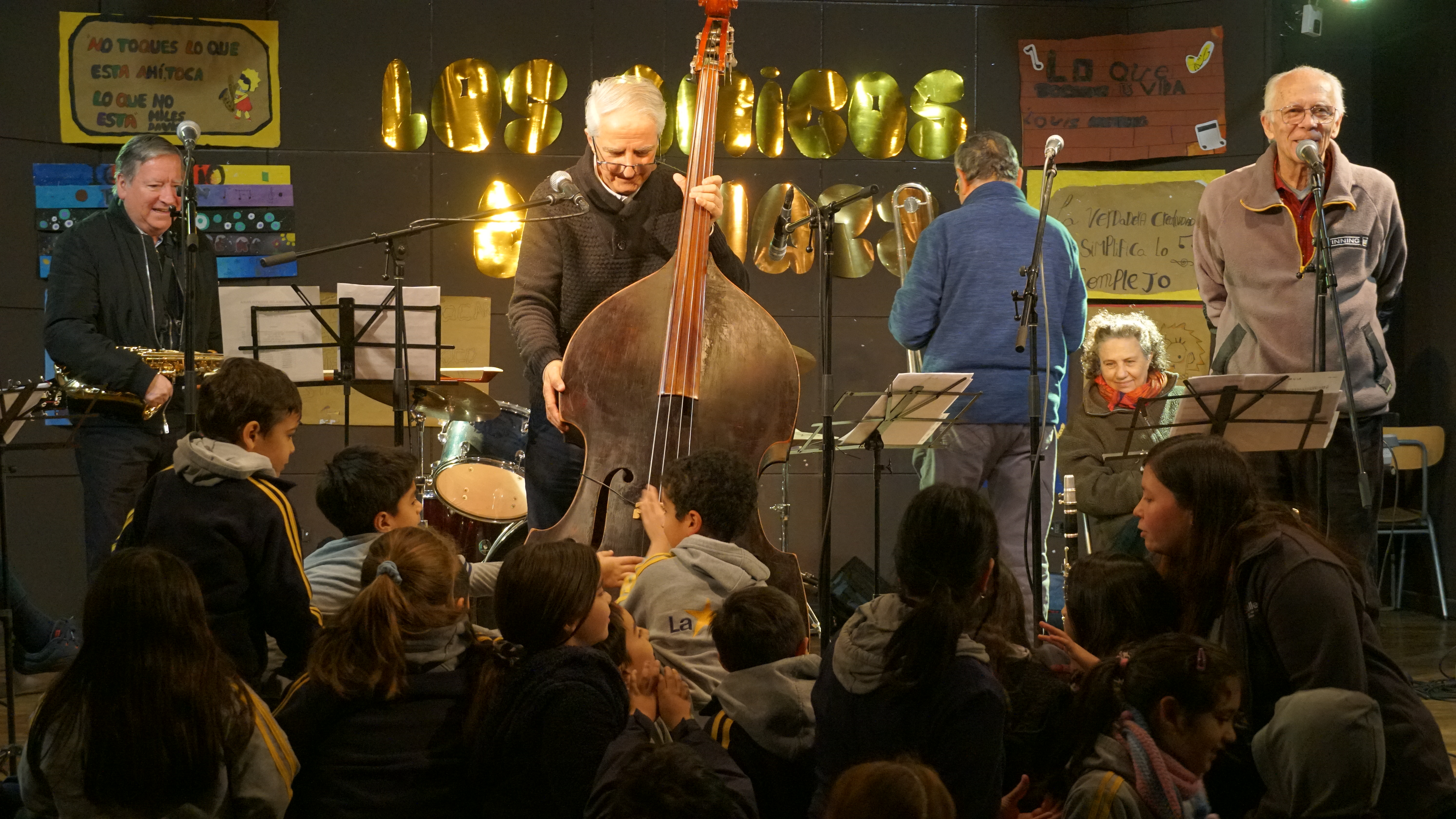 NOS VISITARON LOS AMIGOS DEL JAZZ