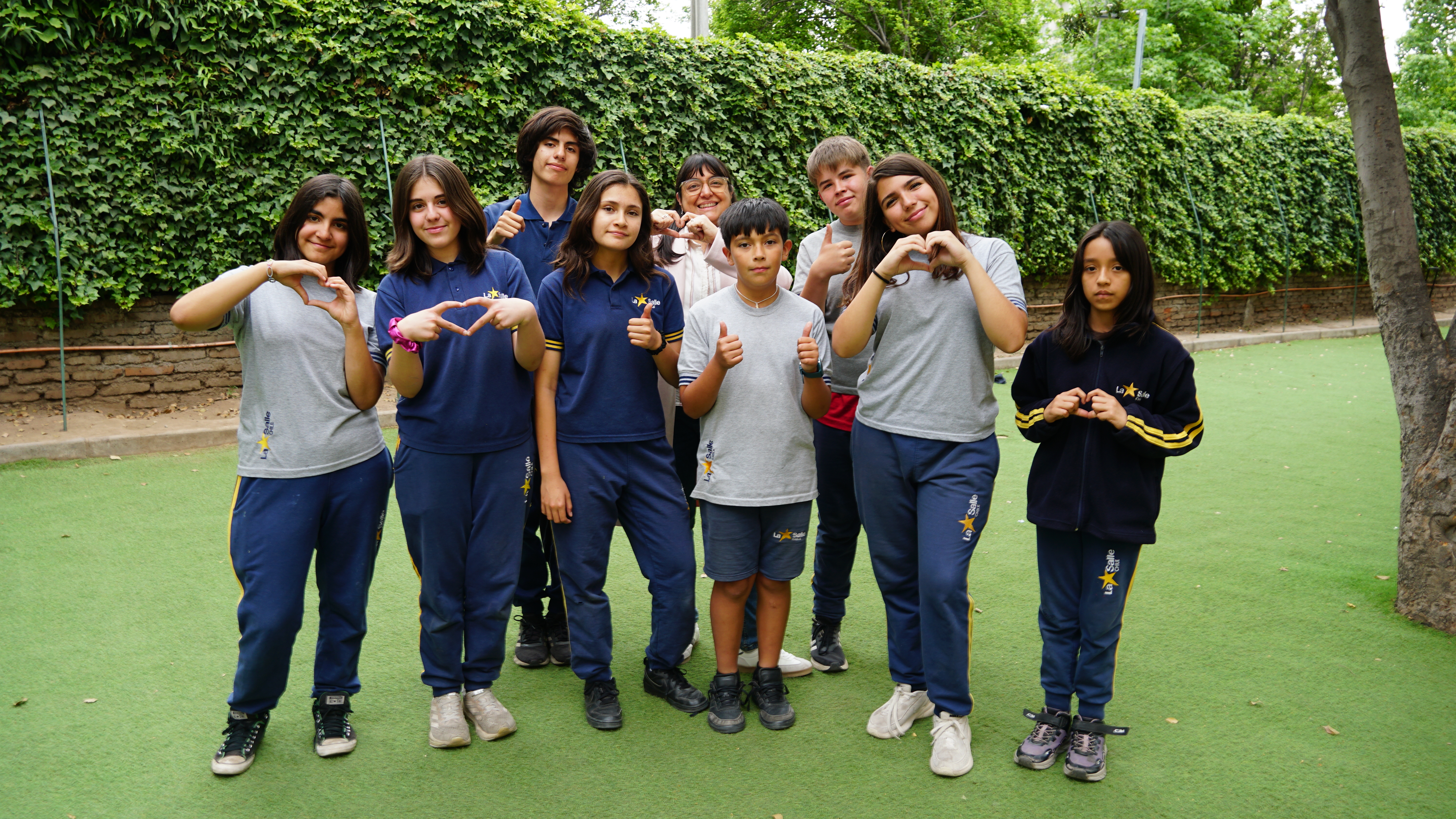 ¡MUCHAS GRACIAS LASALLISTAS POR SU COLABORACIÓN!