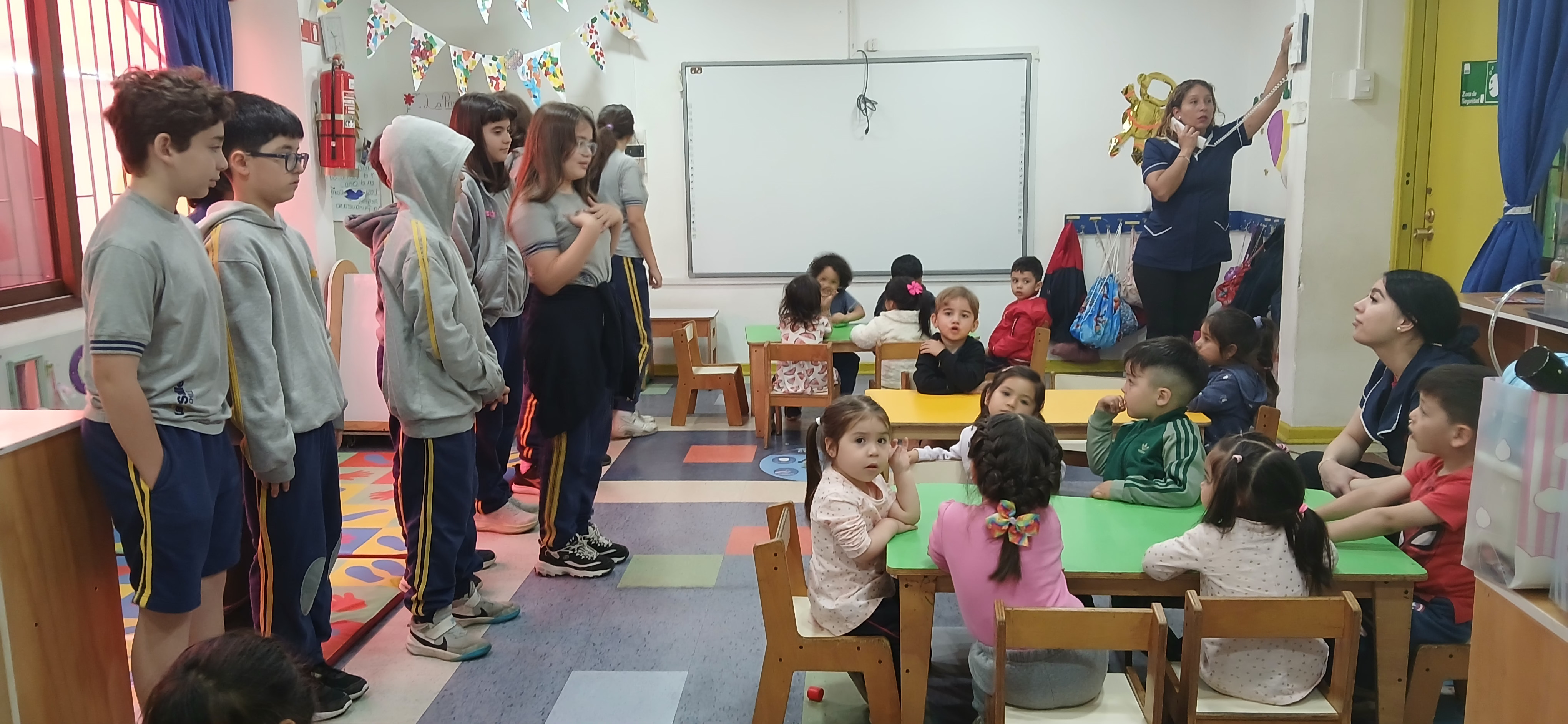 VIVIENDO LA SOLIDARIDAD: 5ºC EN EL JARDÍN REINA DE LA PAZ