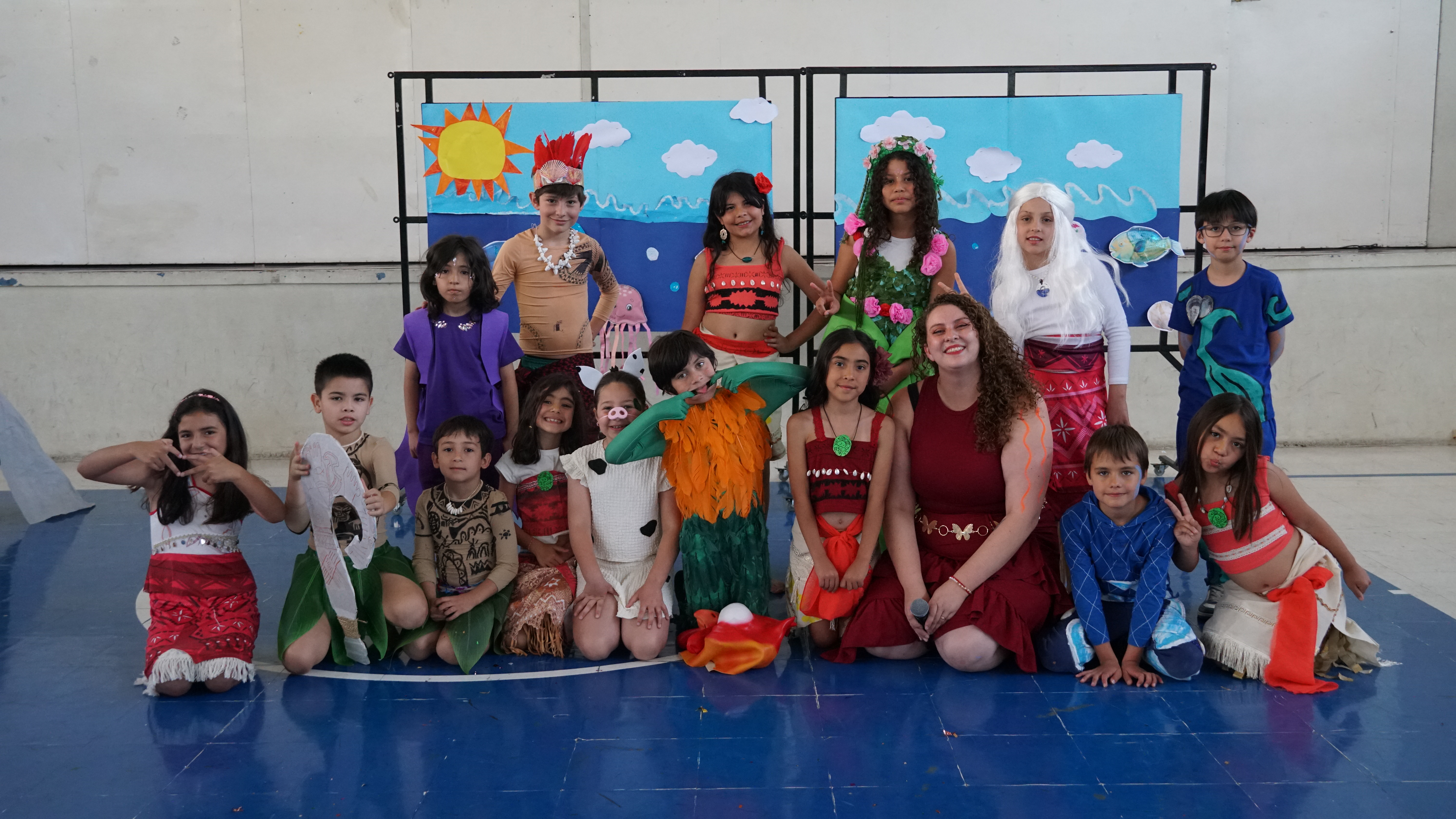 CON UNA ADAPTACIÓN DE 'MOANA' SE PRESENTARON NUESTROS PEQUEÑOS ACTORES DEL TALLER DE TEATRO