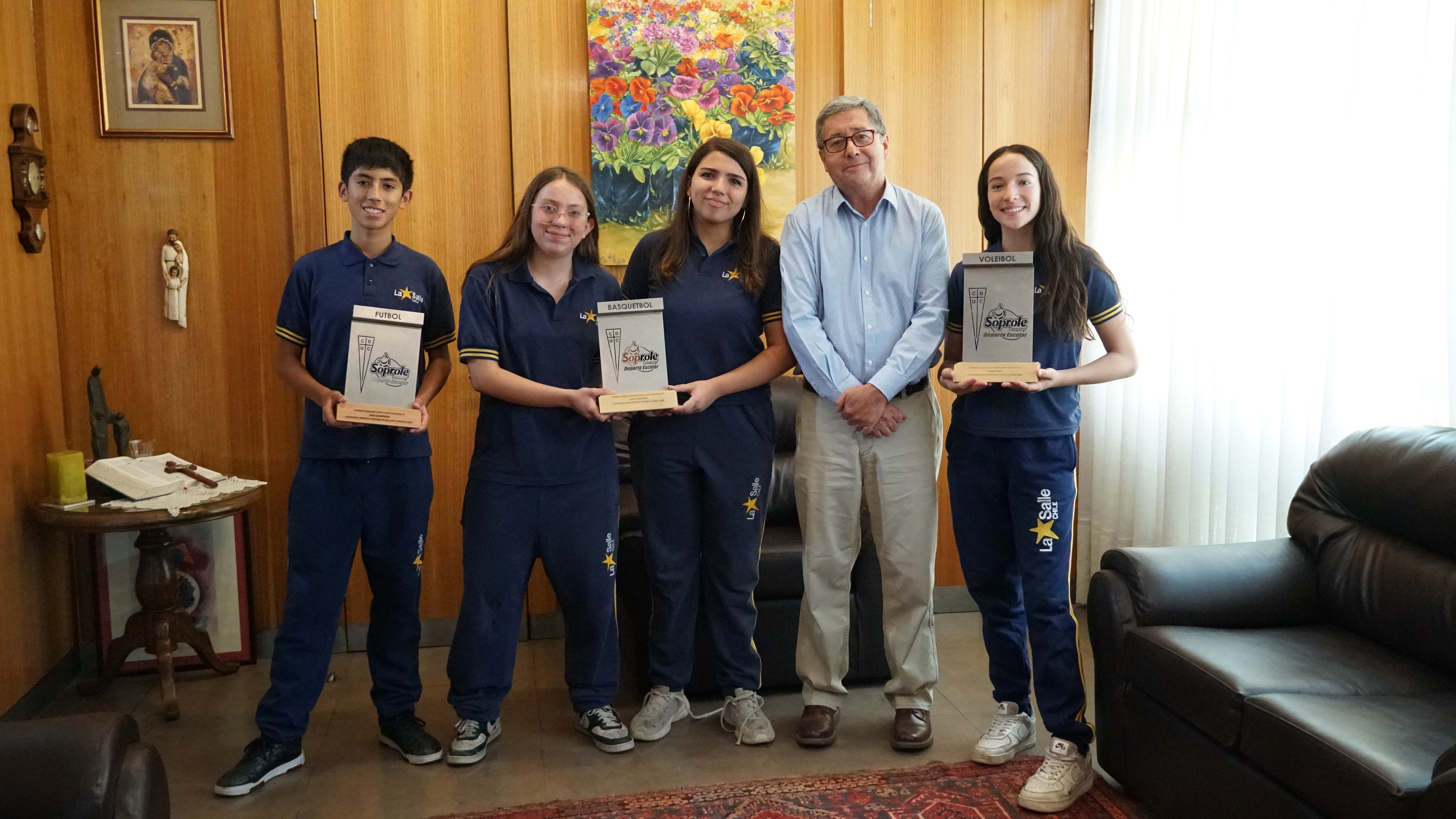 CEREMONIA DE PREMIACIÓN TORNEO ESCOLAR SOPROLE