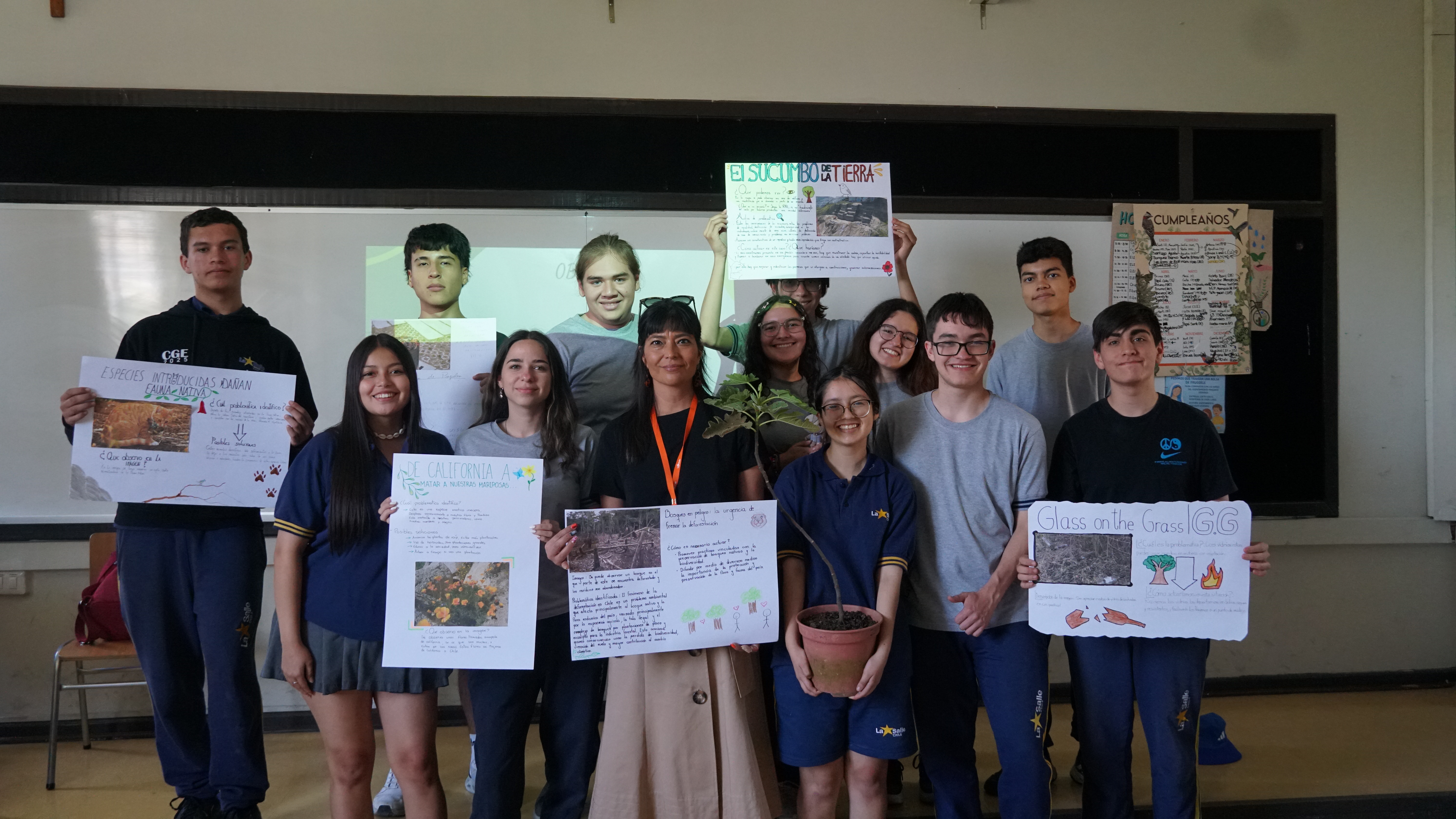 PROYECTO AMBIENTAL DEL CENTRO DE ESTUDIANTES LLEGA A SU CIERRE CON DESTACADA VISITA