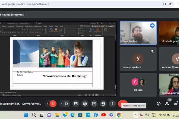 CHARLA 'CONVERSEMOS DE BULLYING'