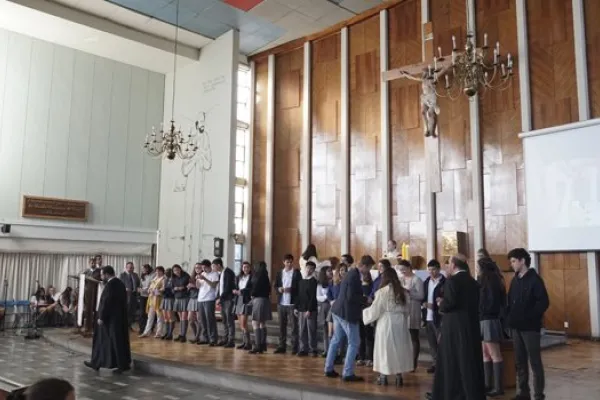 Nuestra comunidad educativa celebra la pascua de nuestro Santo Fundador 