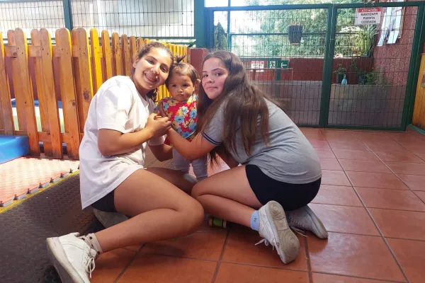 ESTUDIANTES DE 6°B TAMBIÉN VISITAN EL JARDÍN INFANTIL ICHUAC