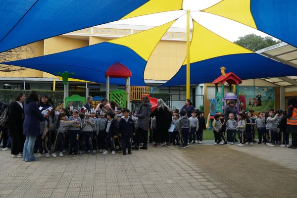SIMULACRO DE EVACUACIÓN CON EDUCACIÓN PARVULARIA