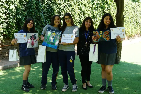 GANADORES DEL CONCURSO DE ARTE Y PINTURA 'LOS VALORES LASALLISTAS'