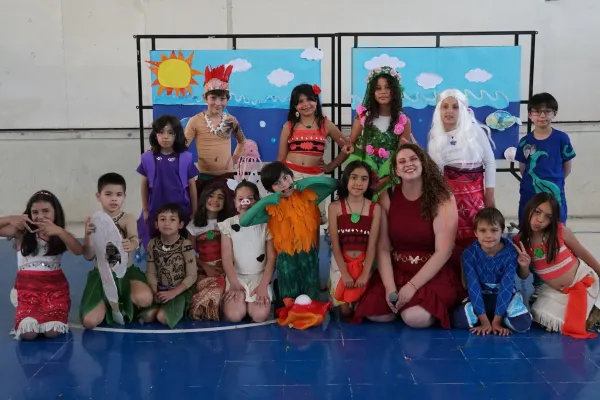 CON UNA ADAPTACIÓN DE 'MOANA' SE PRESENTARON NUESTROS PEQUEÑOS ACTORES DEL TALLER DE TEATRO